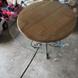 Table With Glass Top