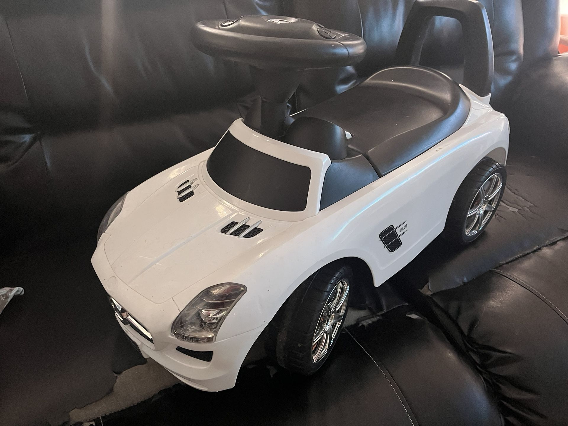 Mercedes Ride On Push Toy Kids