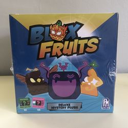 Sealed Blox Fruits 8” Deluxe Mystery Plush w/ Roblox DLC Codes