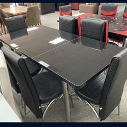 New In The Box 📦 Dining Table With 6 Chairs - Delivery Available 