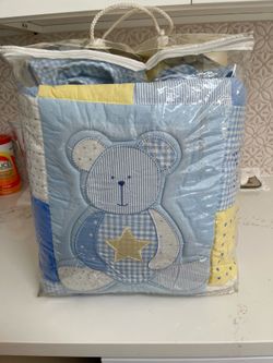 NEW — 4 Piece Crib In a Bag Set