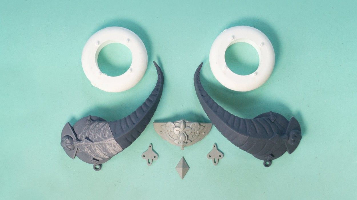 Cosplay Emperor Edelgard FE3H 3D Printed Headdress Kit