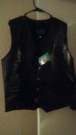 Giovanni Navarre leather vest