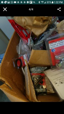 Plumbing Supplies Brand new (giant box full)