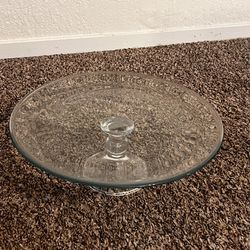 Glass Cake Stand 