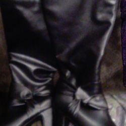 Leather Boots Size 12 W