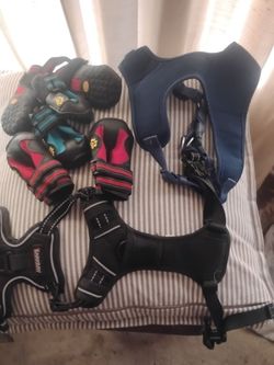 Dog Harnesses and Boots Bundle