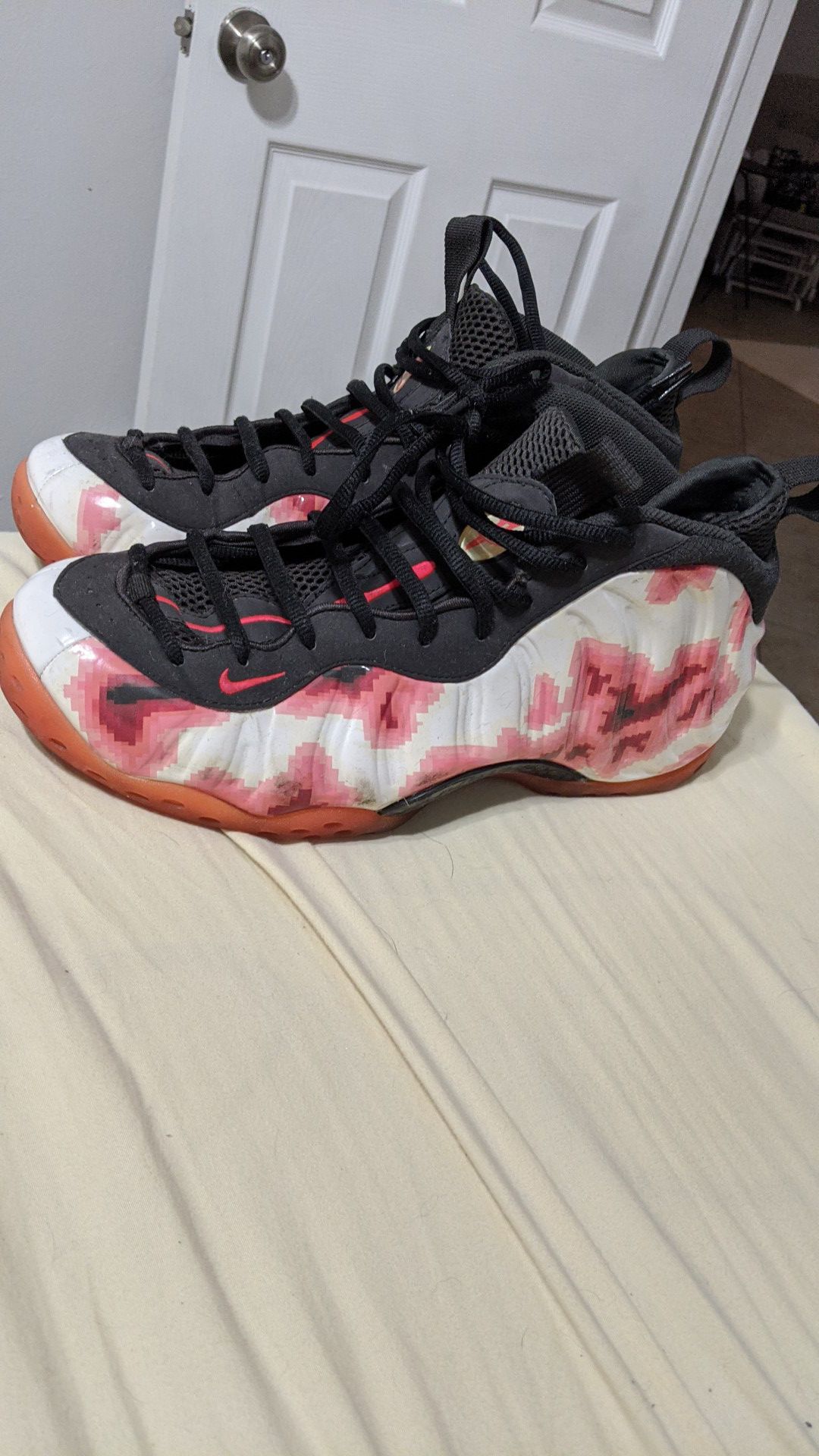 Nike Foamposite thermal map size 13