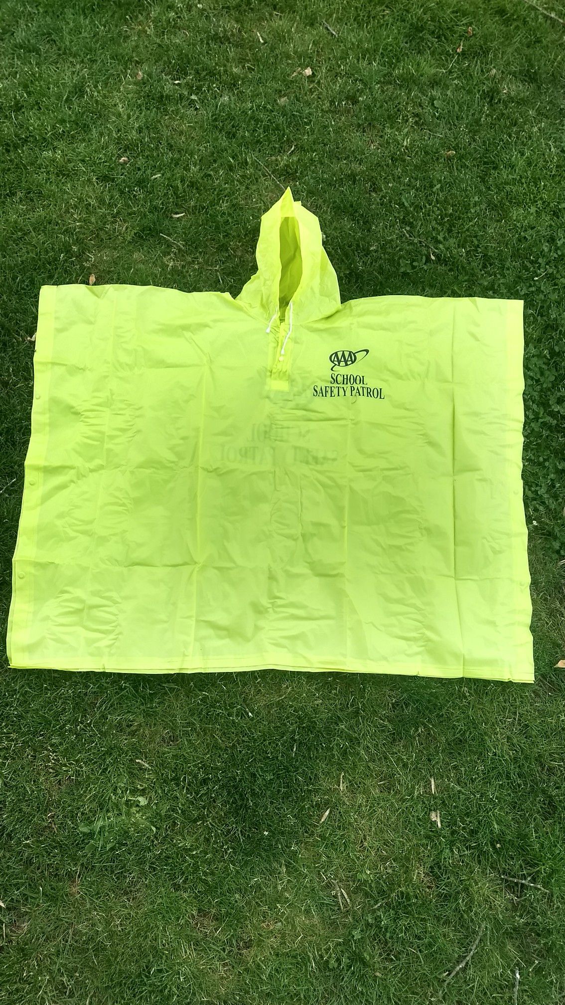 Rain poncho adult size