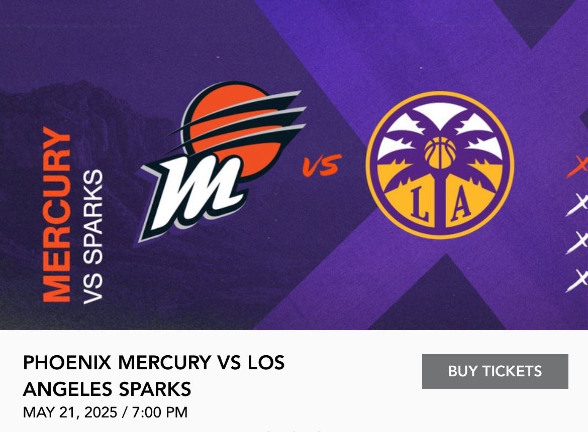 Phoenix Mercury Tickets