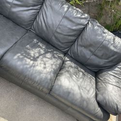 Leather Couch