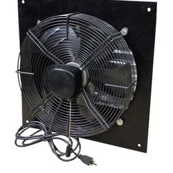 Canarm Exhaust Shutter Fan - 12in. Dia. 800/900/1100 CFM, 1/12 HP, Model Number XFS12-3 Speed New 