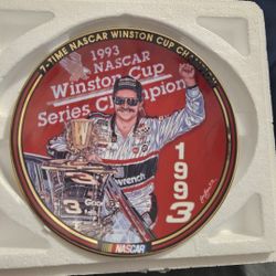 Nascar Dale Earnhardt Collectible Plate 