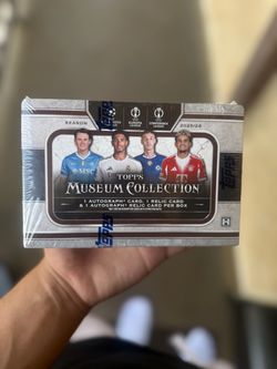2025-26 Topps Museum Collection UEFA Club Competitions UCC Hobby Box
