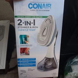 2 IN 1 STEAMER & IRON