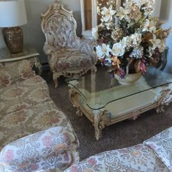 7-Piece Ornate Victorian Style Furniture Set