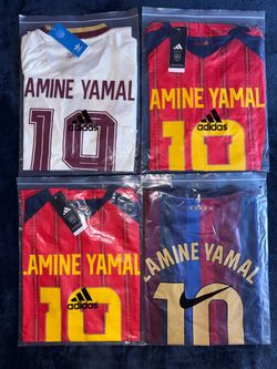 Lamine Yamal Jerseys Size Large NEW