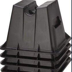 Attwood 11401-4 Pontoon Winter Storage Block, Set of 4

