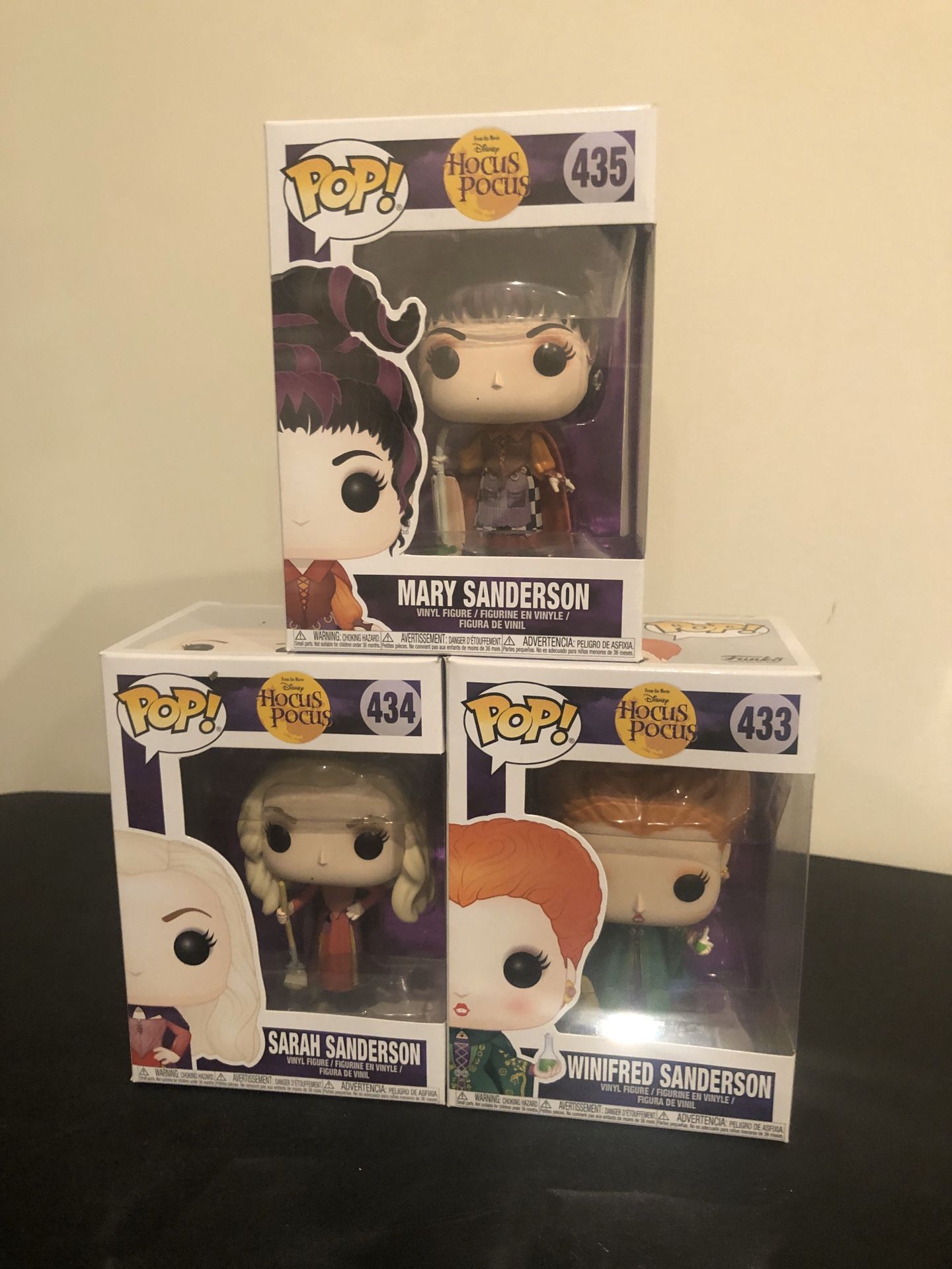 Funko pop! Hocus focus 3-pack bundle new