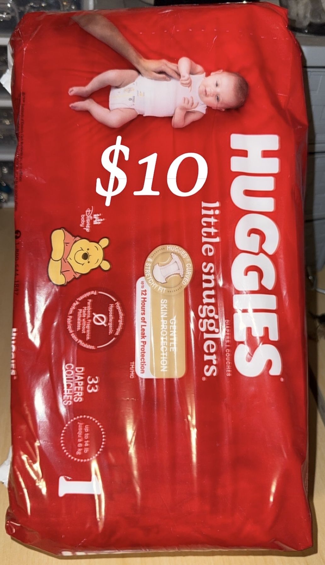 Huggies Sz 1 