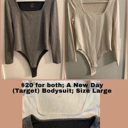 Long sleeve bodysuit (Large)