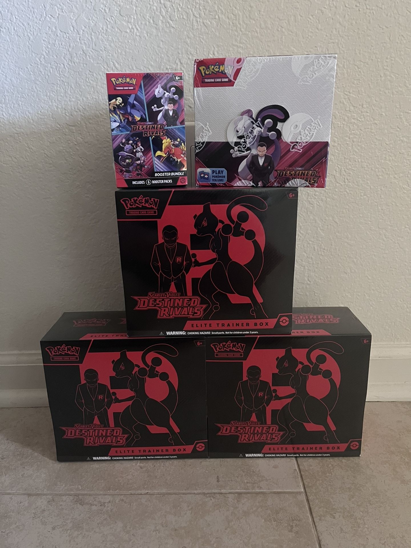 Pokemon Destined Rivals Bundle Lot!