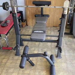 FREE Weight Bench, Bar & Some Weights