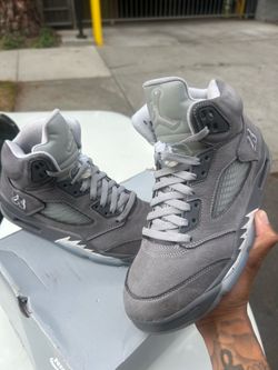 AIR JORDAN 5 WOLF GREY (sz8)