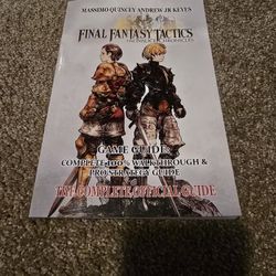 Final Fantasy Tactics Strategy Guide