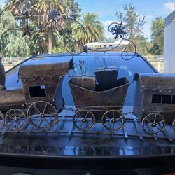 Metal Christmas Train 