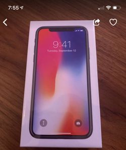 IPHONE X BRAND NEW SEALED 256 AT&T