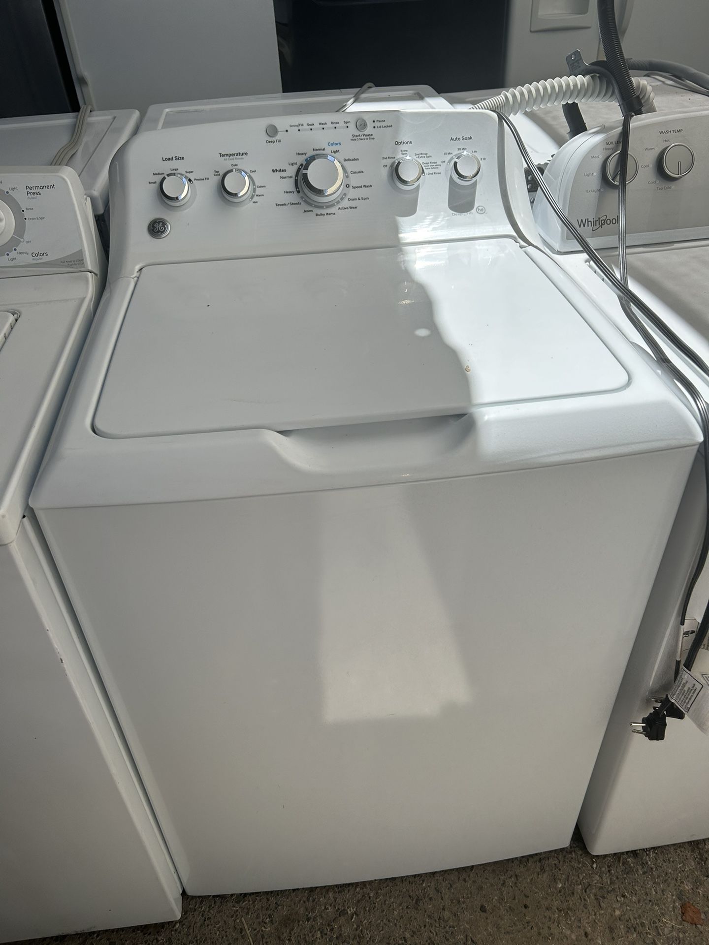 Ge Deep Fill Washer