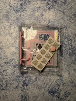 Budget Binder $500 savings booklet