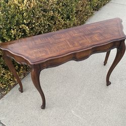 Beautiful Vintage Console Sofa Table 