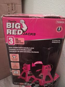 Torino Big Red Jacks stands 3 ton