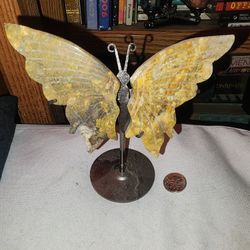 Bumblebee Jasper Butterfly Wings