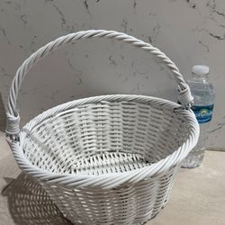 Easter Plastic Willow Basket