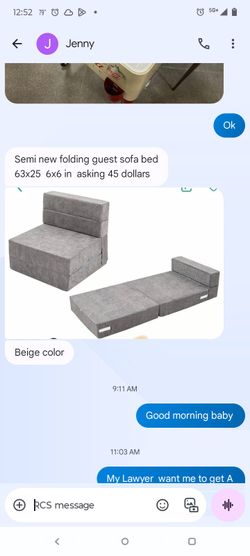 Sofa bab 45 Dollars