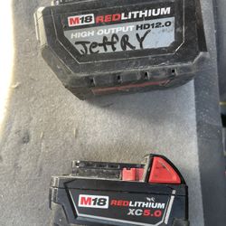 M18 Batteries 