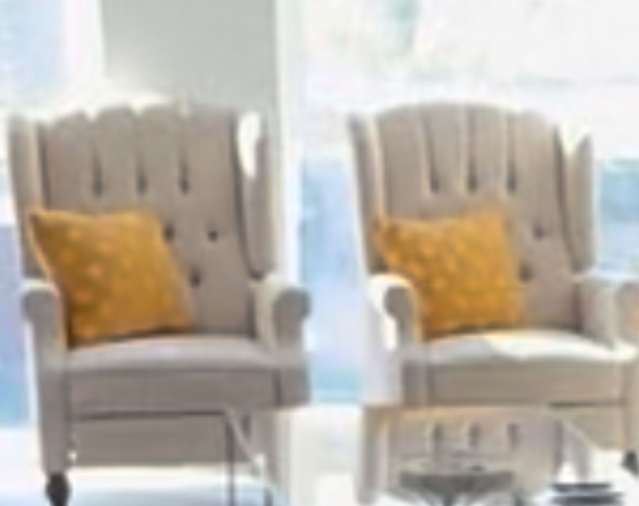 Reclining Tufted Chairs