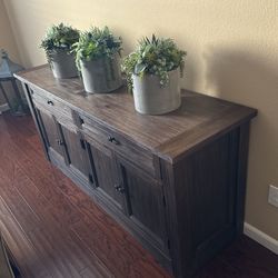 Restoration Hardware Sideboard Side Table