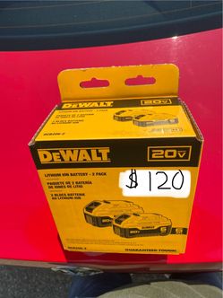 Brand New Dewalt 20v  6ah Battery 🪫 Kit