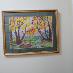 Beautiful Hand Painted Picture By Artist, Sophie Sutowski 