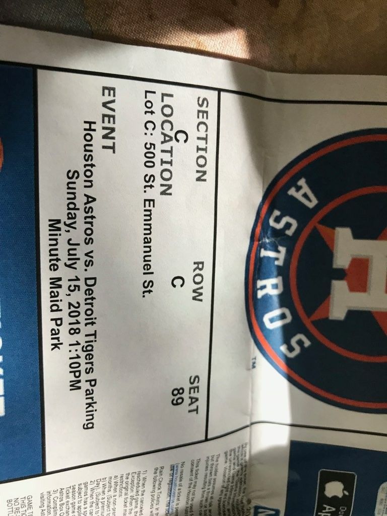 Astros tickets
