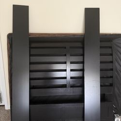 Queen Bed Frame & box Spring 