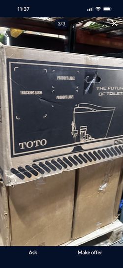 NEW Toto Drake Elongated Toilet Two Piece CEFIONTECT Tornado Flush White