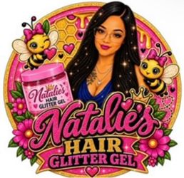 Hair glitter gel