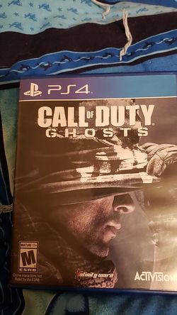 PS4 CALL OF DUTY GHOST VIDEO GAME