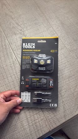 Klein tools rechargeable headlamp