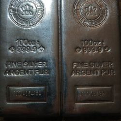 100 Oz Canadian Royal Mint Silver .999 